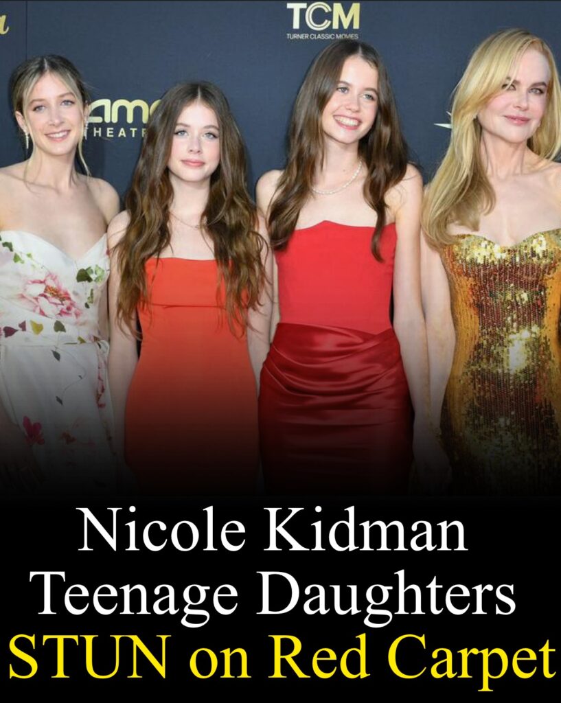 Nicole Kidman Teenage Daughters STUN on Red Carpet