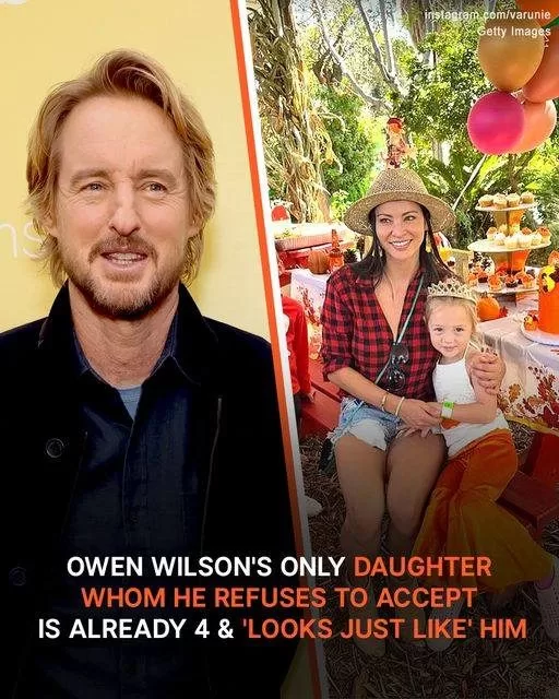 Owen Wilson’s Only Daughter Whom He Refuses to Accept Is Already 4 & ‘Looks Just Like’ Him