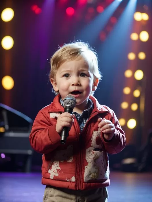 The boy performed the song of the famous singer in such a way that the jury danced in his place.