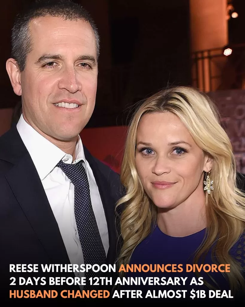 Reese Witherspoon Divorces With Husband Who Has Changed after Almost $1 billion Dollar Deal – Source Claims