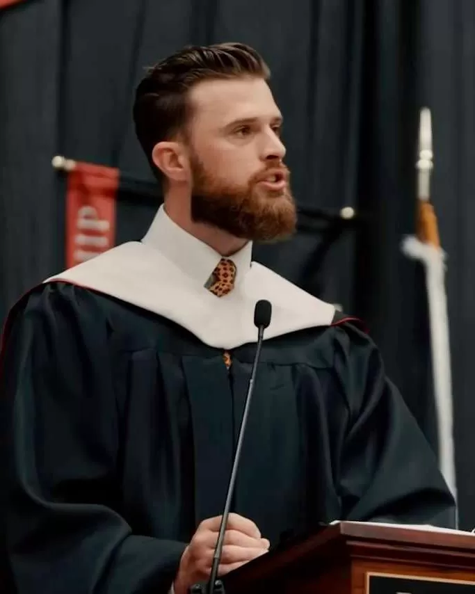 NFL Player Faces Backlash For Controversial Commencement Speech At Small Catholic College