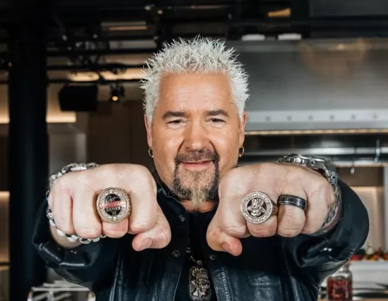 Celebrity chef Guy Fieri debuts stunning transformation after 30 lb weight loss