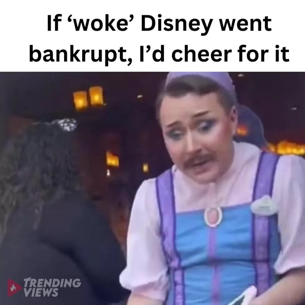 ‘MOMMY, WHY IS THAT MAN IN A DRESS?’ DISNEY SLAMMED BY FED UP AMERICANS ONCE AGAIN