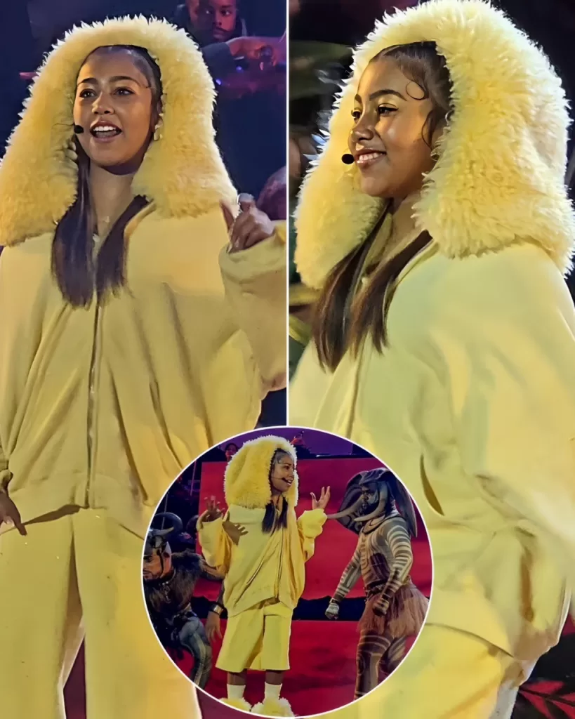 KIM KARDASHIAN’S DAUGHTER NORTH WEST, 10, RECEIVES STANDING OVATION AS SHE MAKES ACTING DEBUT AS SIMBA IN DISNEY’S THE LION KING AT STARRY HOLLYWOOD BOWL CONCERT – AS KANYE WEST AND KRIS JENNER LEAD FAMILY MEMBERS IN THE AUDIENCE