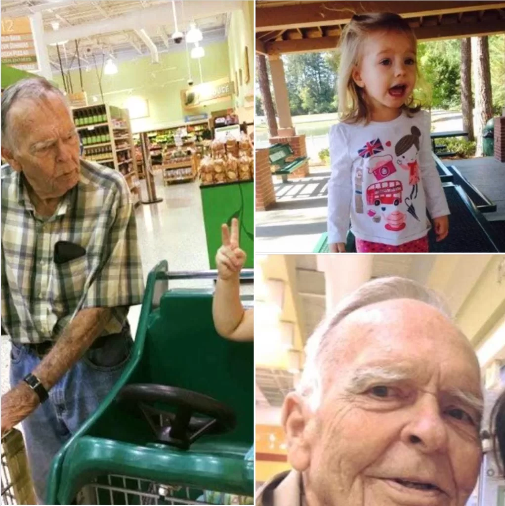 4-year-old calls stranger “old person” in store – then her mom is floored by his response