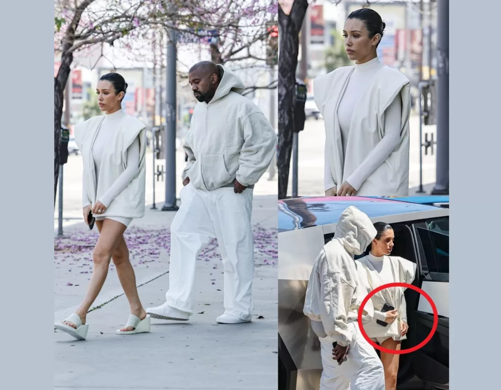 Bianca Censori appeared depressed and ‘covered up’ when traveling with her husband Kanye West – the only person who could protect her after she was ‘’ at luxe LA spot