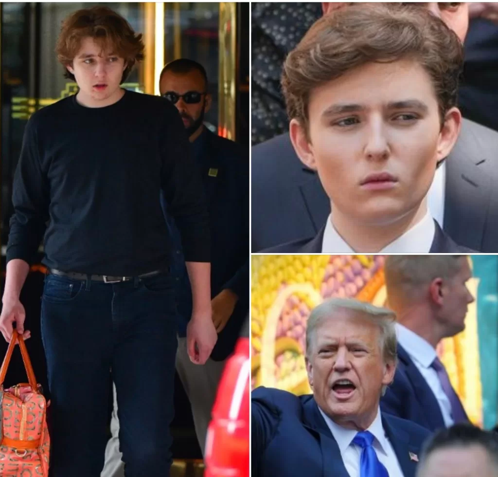 Donald Trump shares secret behind Barron Trump’s height – and it’s not what we expected