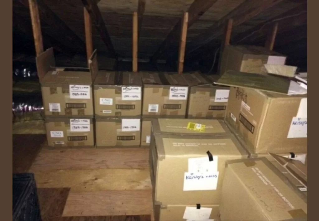 Husband hides letters written to wife every day of 40-year marriage in attic