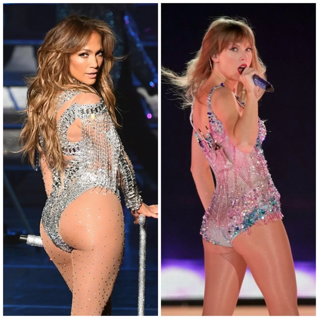 TAYLOR SWIFT TEAMS UP WITH SOMEONE WHO INSPIRED HER AS A CHILD THE ACTRESS JENNIFER LOPEZ