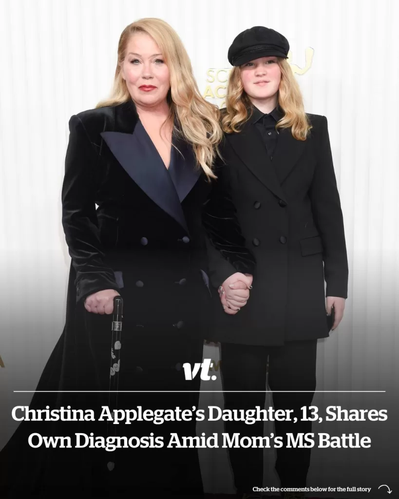 CHRISTINA APPLEGATE’S DAUGHTER SHARES OWN DIAGNOSIS AMID MOM’S MS BATTLE