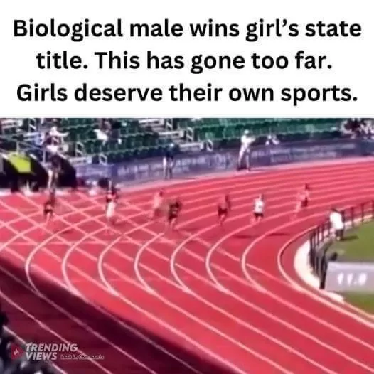 Audience boos biological male who wins girl’s state championship