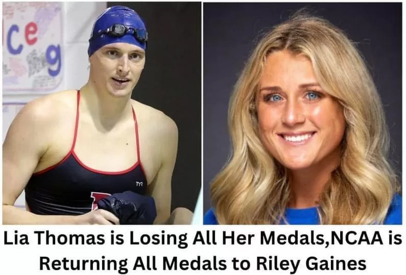 Lia Thomas is Losing All Her Medals,NCAA is Returning All Medals to Riley Gaines