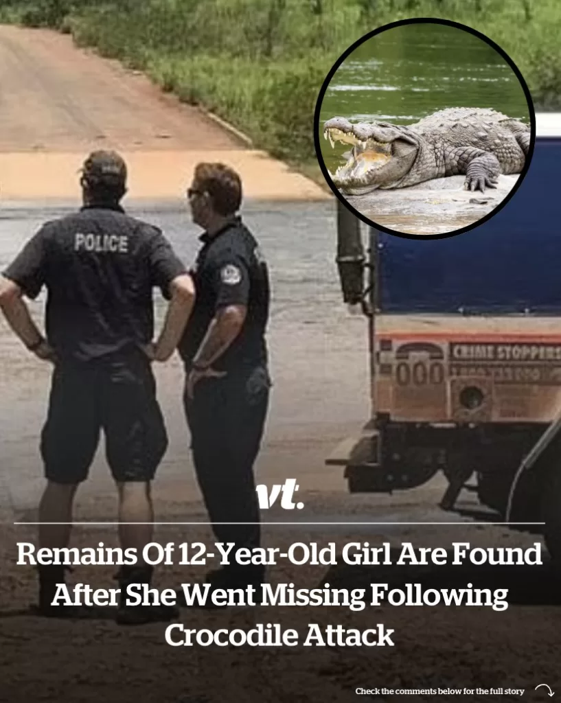 Remains of 12-year-old girl are found after she went missing following crocodile attack