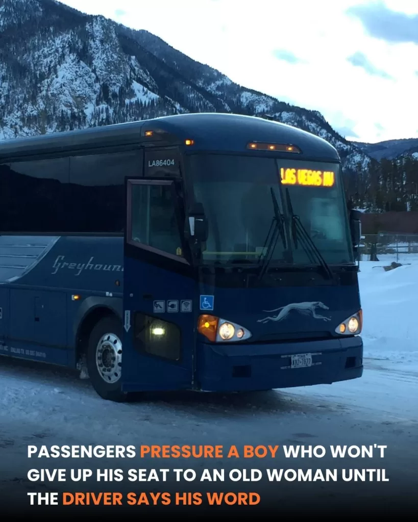 BUS PASSENGERS LASH OUT AT BOY WHO WOULDN’T GIVE UP HIS SEAT FOR OLD LADY, DRIVER DEFENDS HIM