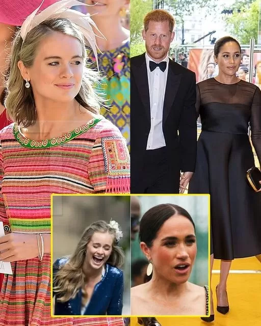 PRINCE HARRY’S EX-GIRLFRIEND, CRESSIDA BONAS, PLAYFULLY TEASED MEGHAN, SAYING, “SHE’S FINALLY SHOWN HER TRUE COLORS.”