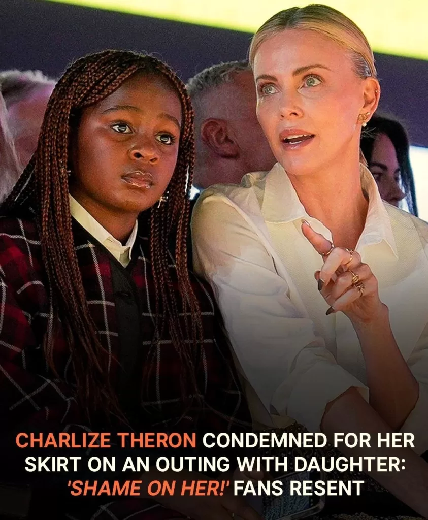 ‘She Forgot Half the Dress’: Single Mom Charlize Theron Shamed for Outfit During Event With Daughter