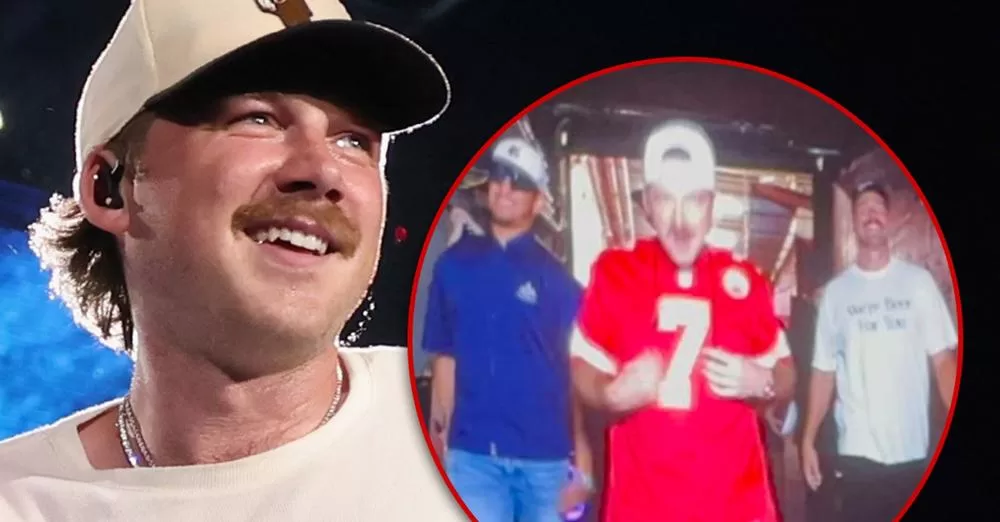 Morgan Wallen Kelce, Mahomes Go Country Boy During KC Concert!!!