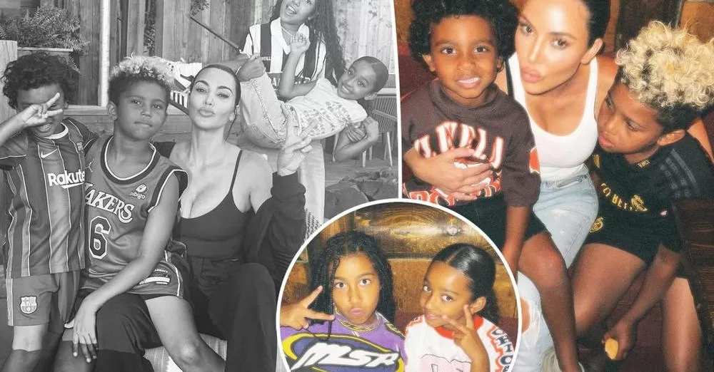 Inside Kim Kardashian’s lakeside vacation with her four kids: ‘Summertime funtime’