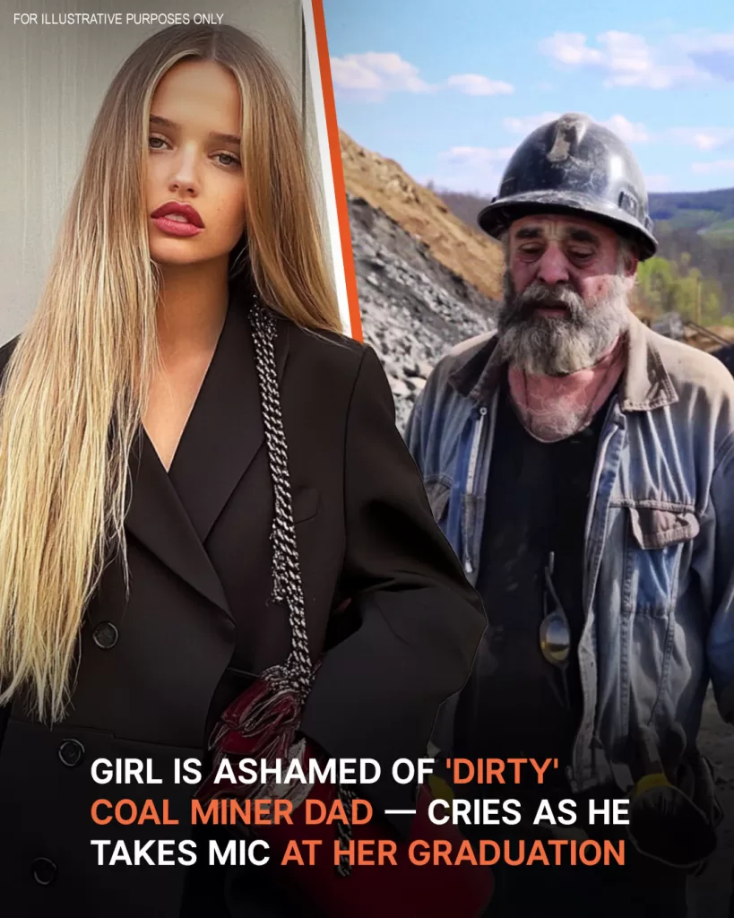 Girl Is Ashamed of ‘Dirty’ Dad Who Works as Coal Miner, Cries as He Takes Mic at Her Graduation — Story of the Day