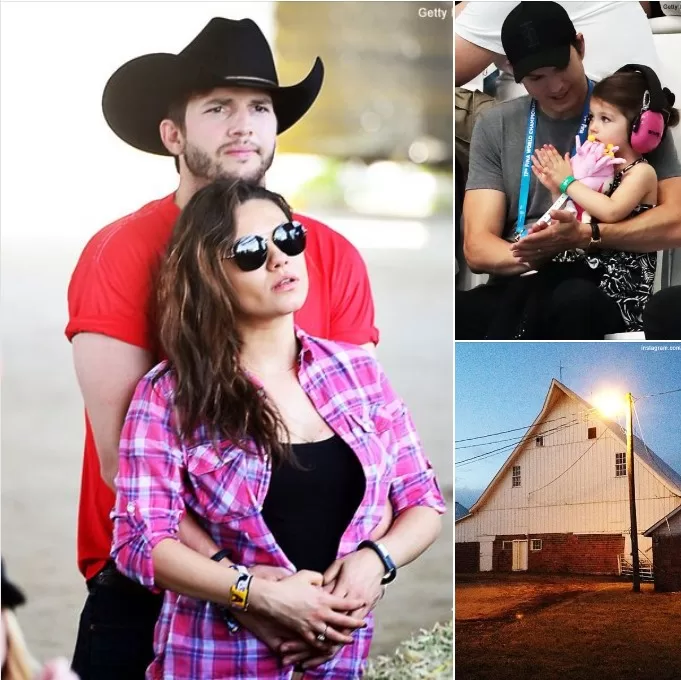 Ashton Kutcher and Mila Kunis raise their two kids in a house resembling an “old barn” despite owning millions.