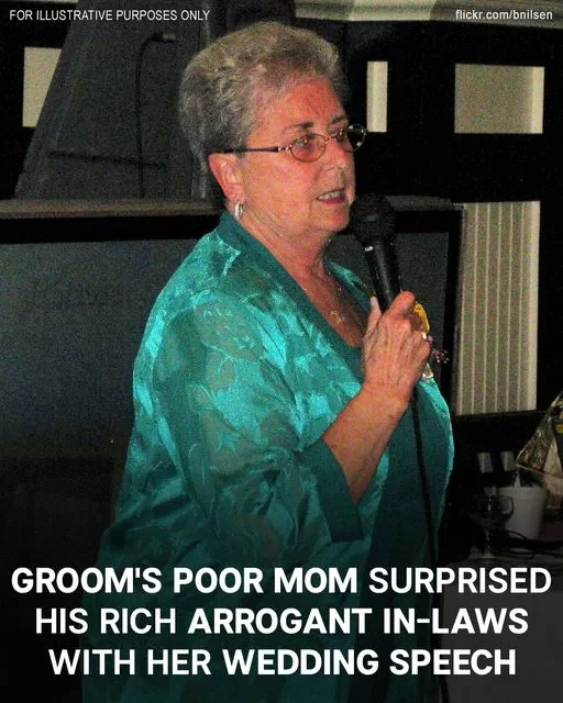 In-Laws Laugh at Groom’s Janitor Mom until She Takes Stage to Congratulate Newlyweds — Story of the Day