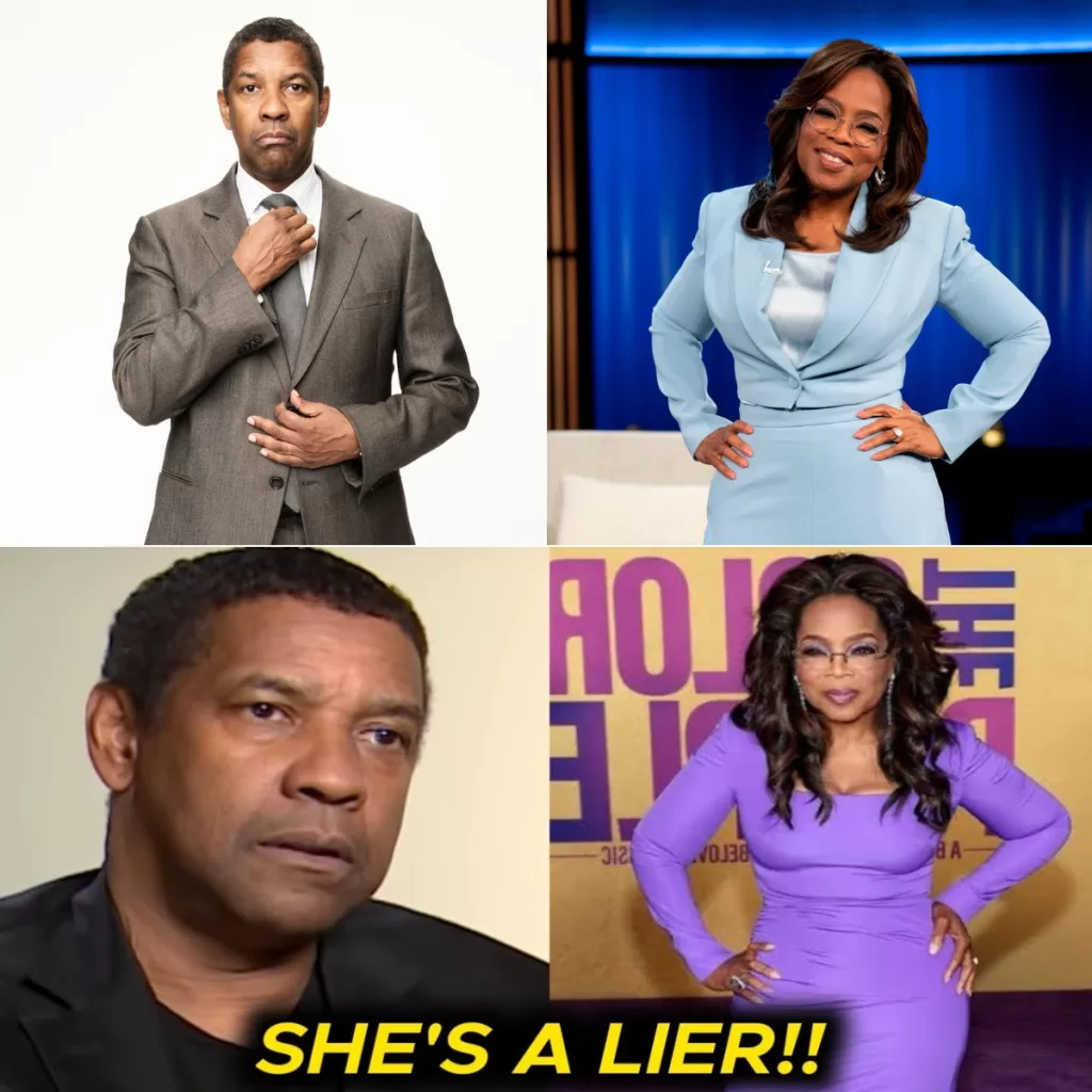 Denzel Washington calls out Oprah Winfrey for taking opportunities from black actors. br