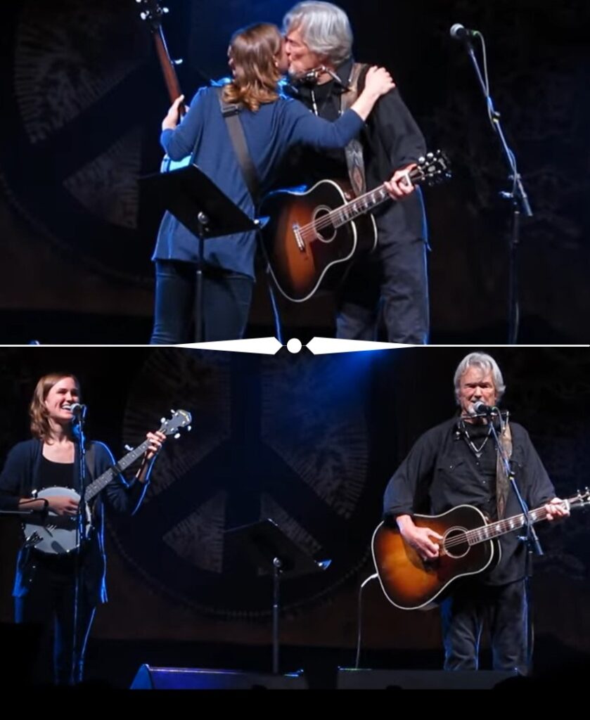 Memorable Moments: Kris Kristofferson and Daughter Kelly Shared the Stage for an Unforgettable Performance