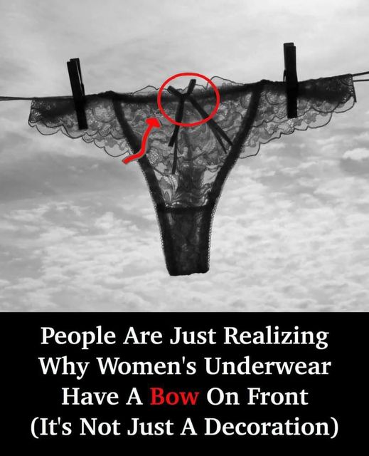 What’s the Purpose of the Bow on Women’s Underwear?