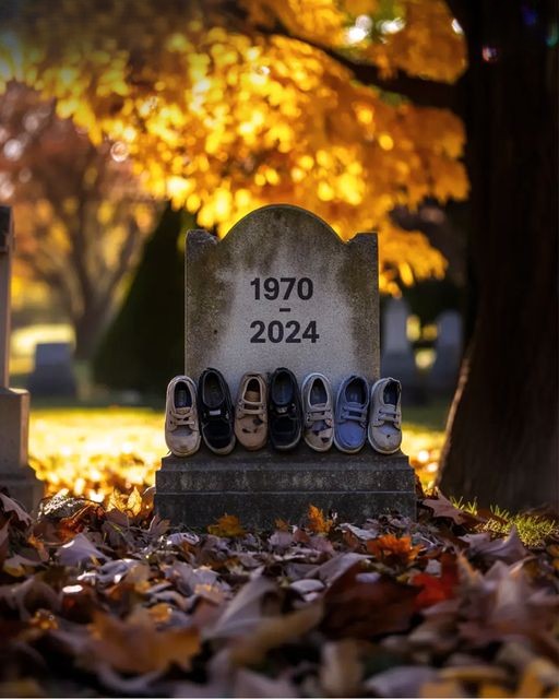 I discovered small children’s shoes on my late husband’s grave each time I went—what I learned from them changed everything.