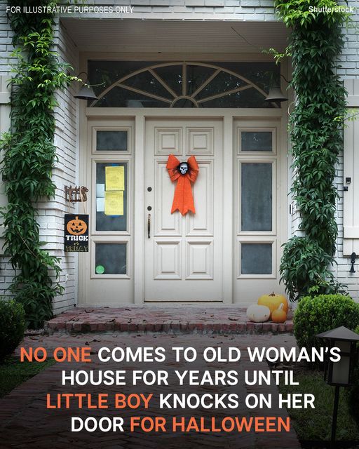 No One Comes to Old Woman’s House for Years until Little Boy Knocks on Her Door for Halloween – Story of the Day