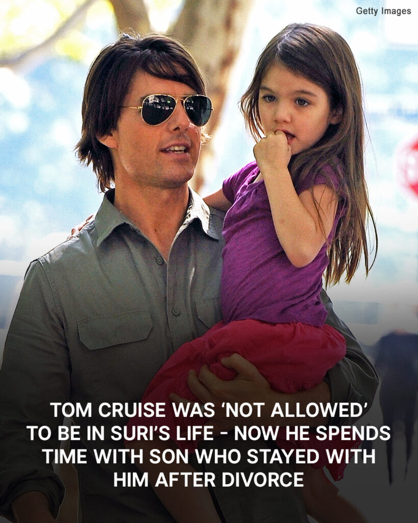 Tom Cruise and his son Connor made a rare public appearance.