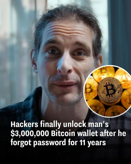 Hackers finally unlock man’s $3,000,000 Bitcoin wallet after he forgot password for 11 years