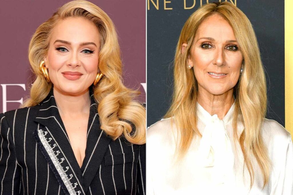 Adele bursts into tears after spotting Celine Dion, shares emotional hug with her at Las Vegas residency show