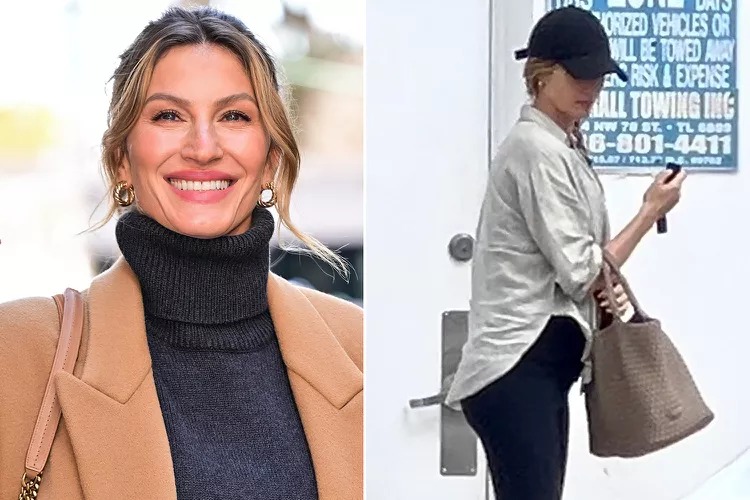 Pregnant Gisele Bündchen Debuts Her Baby Bump After News She’s Expecting Baby No. 3