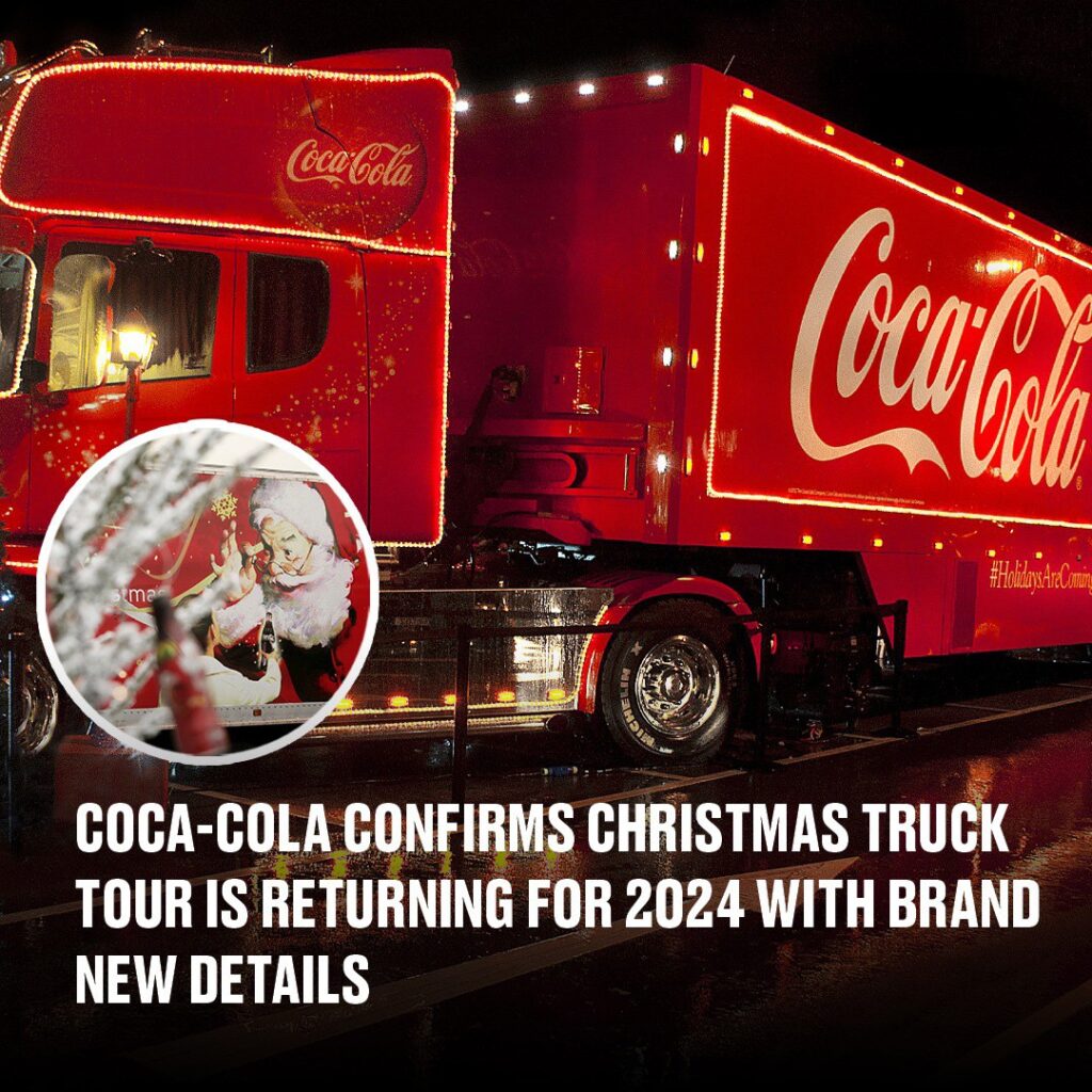 Coca-Cola confirms Christmas truck tour is returning for 2024 with brand new details